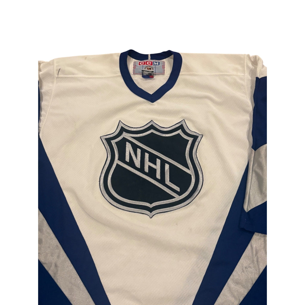 Vintage CCM 1998 NHL All Star Game Jersey World Team Stitched Men's Large