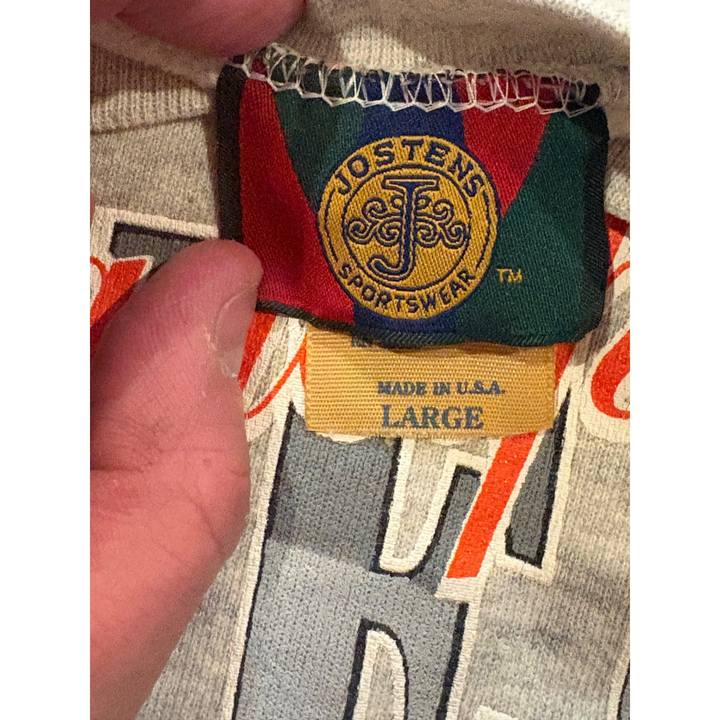 Vintage 1992 Jostens Philadelphia Flyers NHL Crewneck Sweatshirt Men's Large