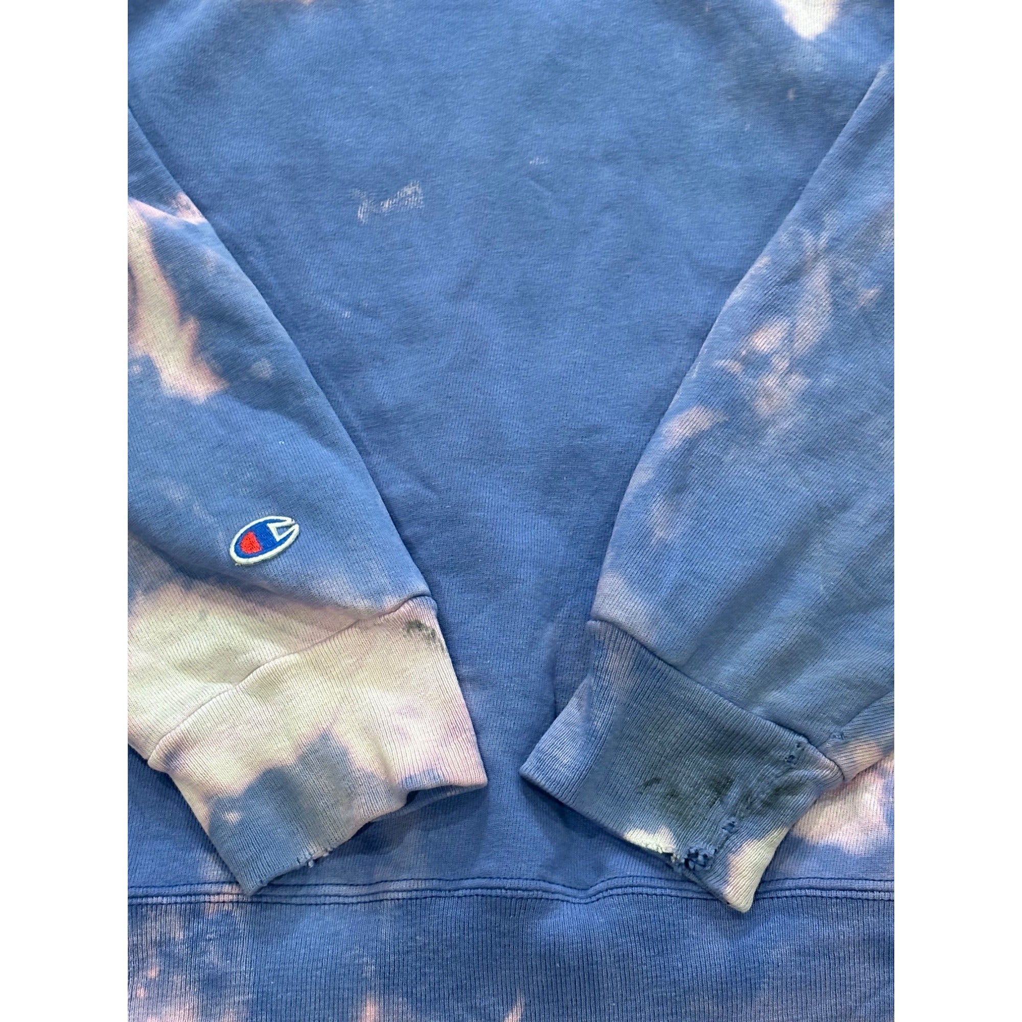 Rare Vintage Champion Buffalo Bills NFL Bleached Crewneck Sweatshirt Men's Large