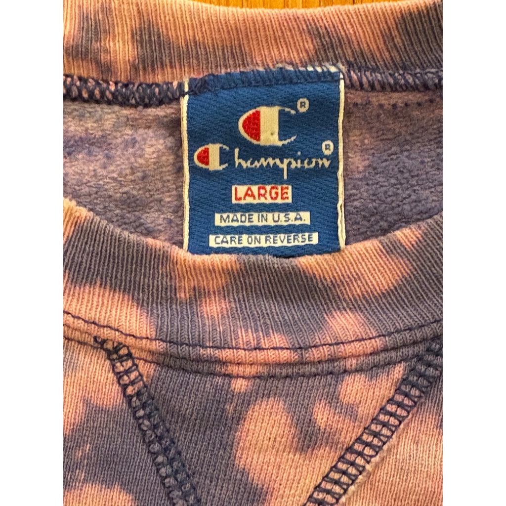 Rare Vintage Champion Buffalo Bills NFL Bleached Crewneck Sweatshirt Men's Large