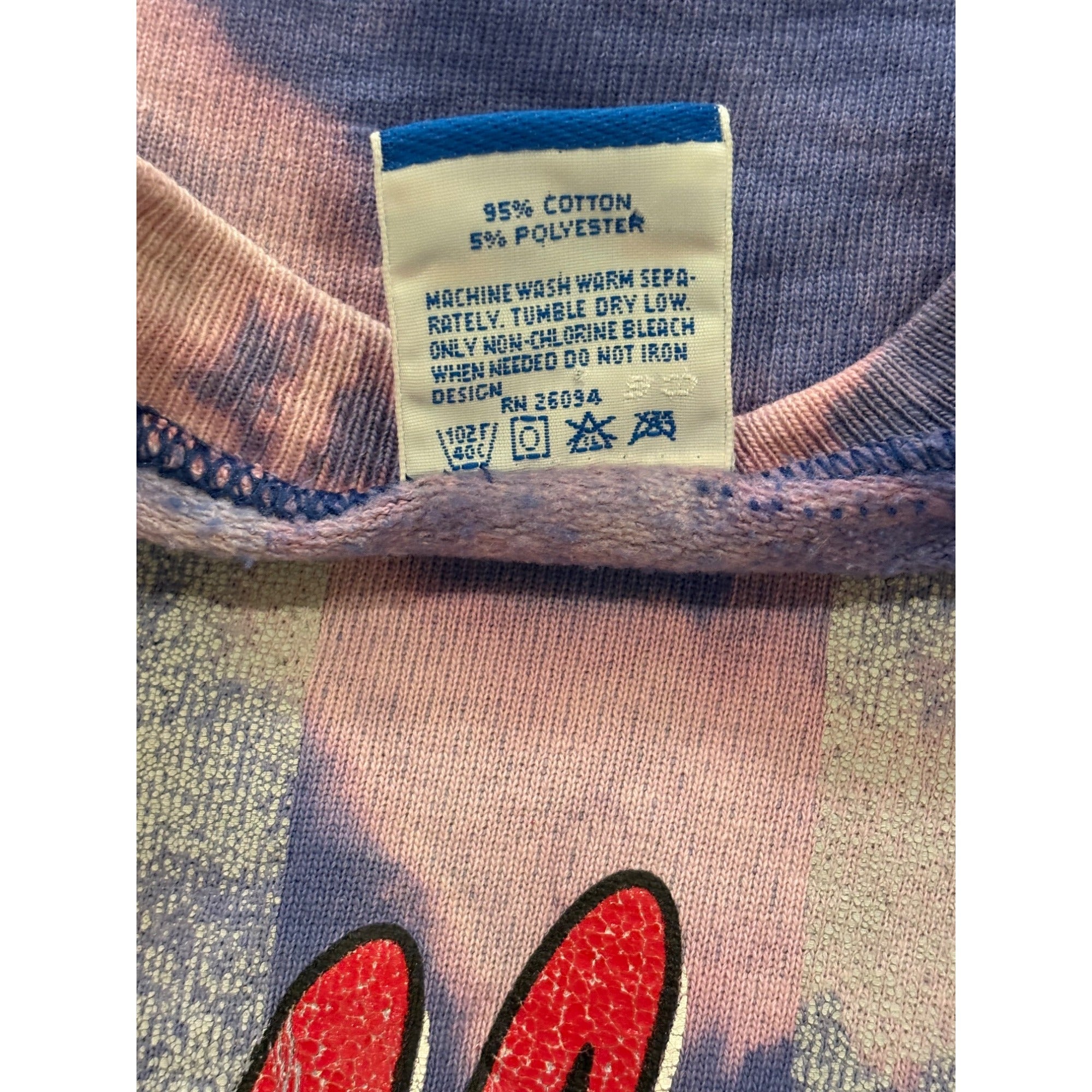 Rare Vintage Champion Buffalo Bills NFL Bleached Crewneck Sweatshirt Men's Large