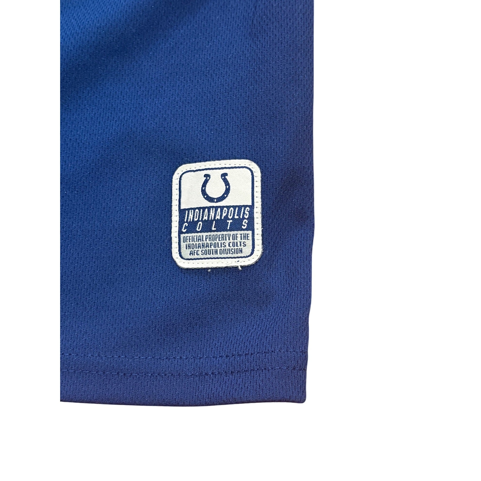 Indianapolis Colts NFL Team Apparel Baseball Jersey Blue Men's Large