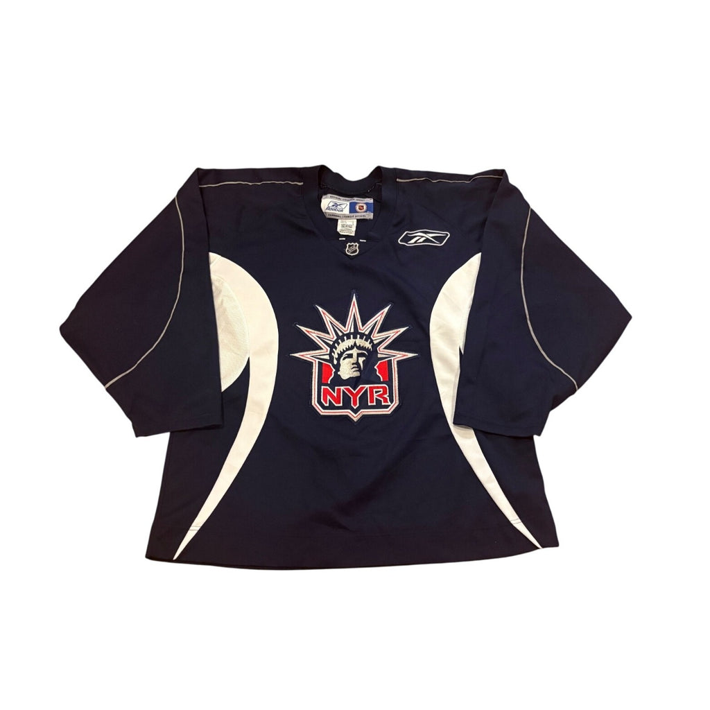 Reebok CCM New York Rangers Lady Liberty NHL Practice Hockey Jersey Men's Large