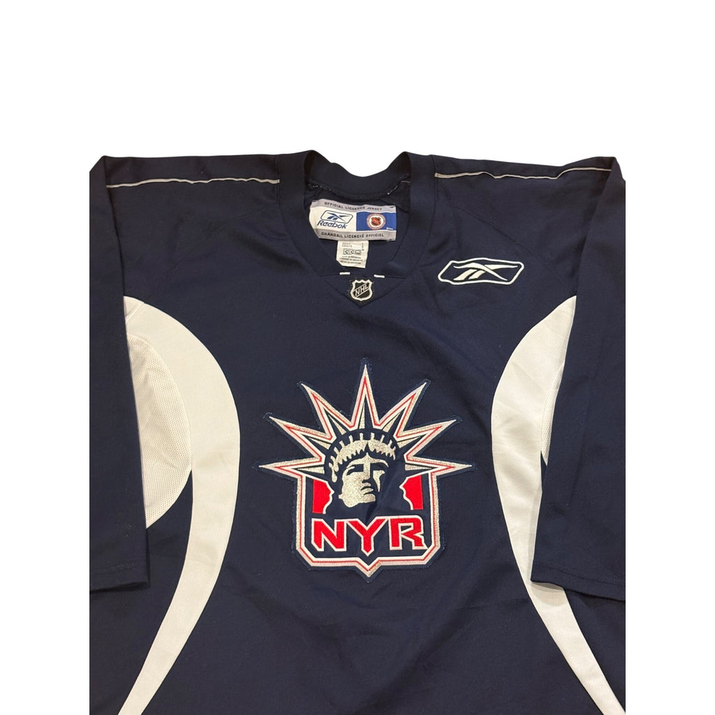 Reebok CCM New York Rangers Lady Liberty NHL Practice Hockey Jersey Men's Large