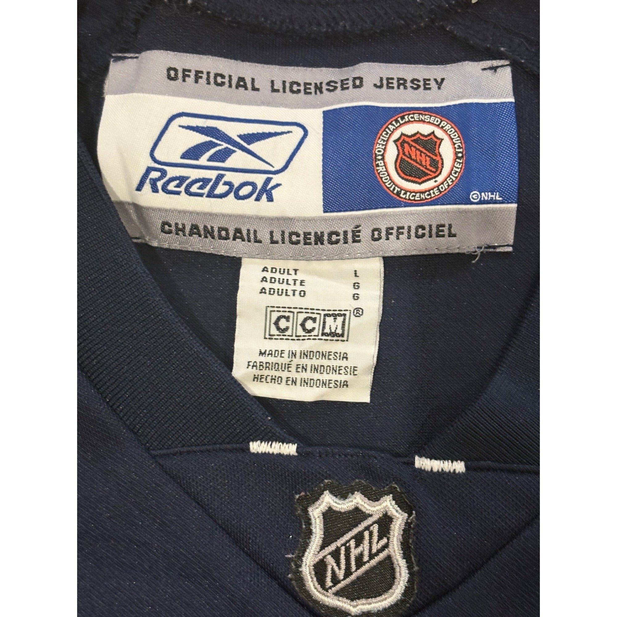 Reebok CCM New York Rangers Lady Liberty NHL Practice Hockey Jersey Men's Large