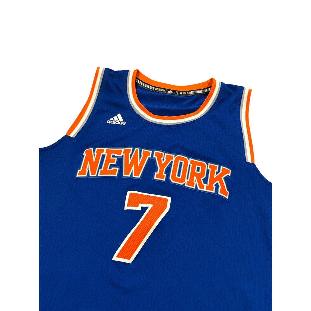 Adidas New York Knicks Carmelo Anthony #7 Swingman NBA Jersey Men's Medium