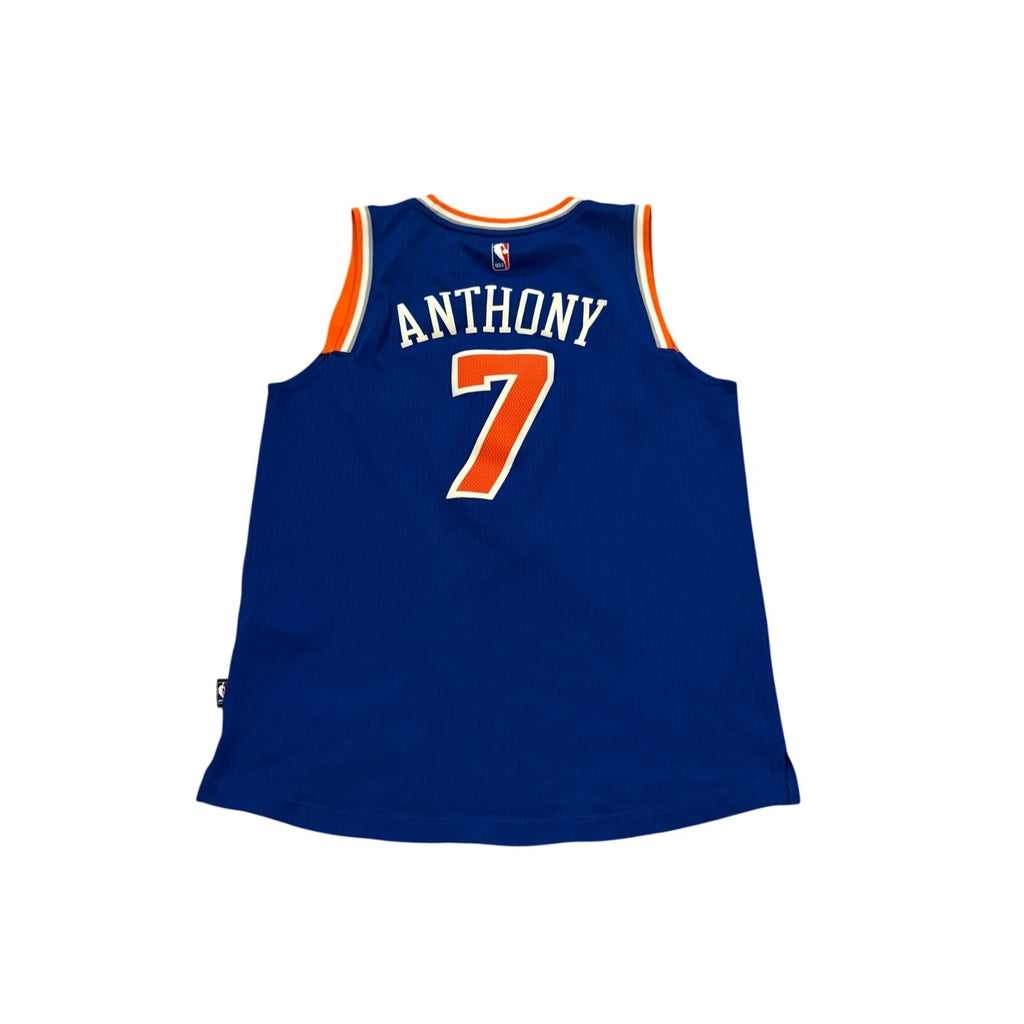 Adidas New York Knicks Carmelo Anthony #7 Swingman NBA Jersey Men's Medium