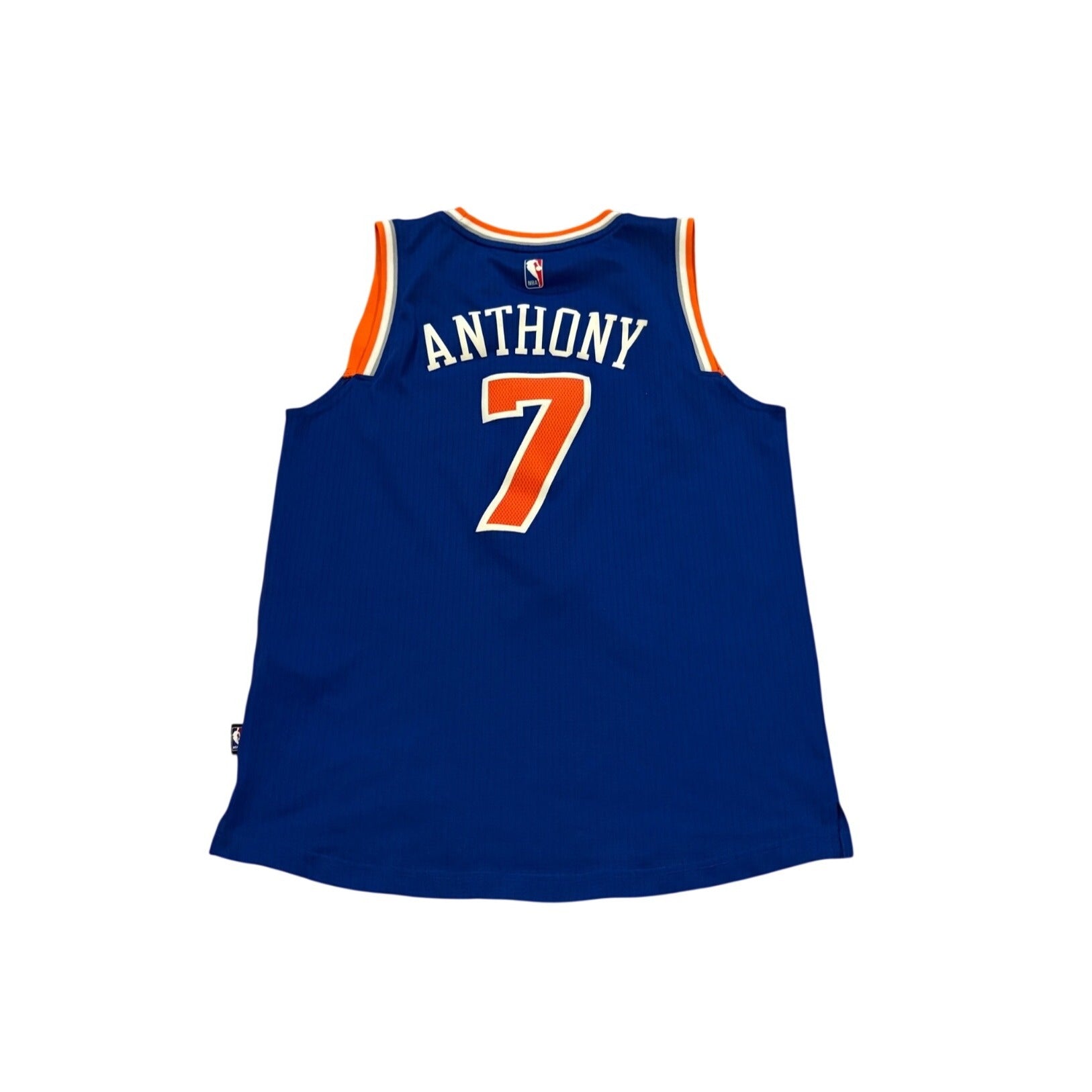Adidas New York Knicks Carmelo Anthony #7 Swingman NBA Jersey Men's Medium