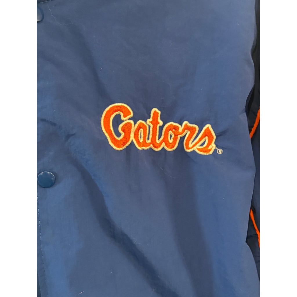 Vintage 80s Starter Florida Gators NCAA Button Down Bomber Jacket Men's Large