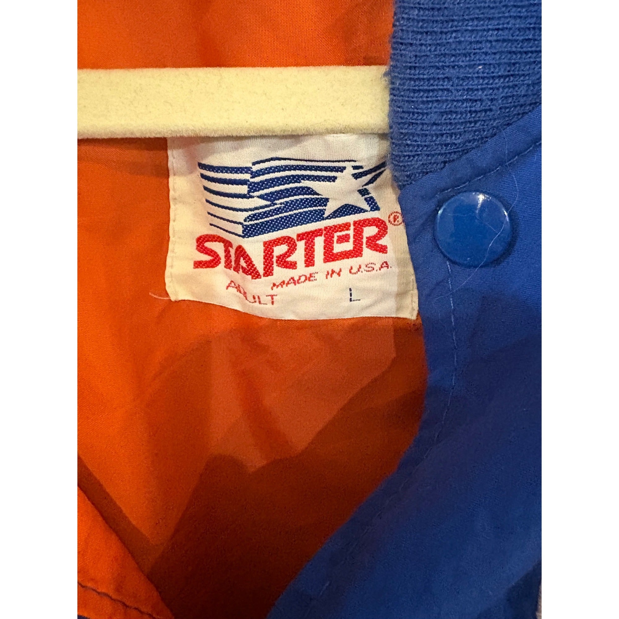 Vintage 80s Starter Florida Gators NCAA Button Down Bomber Jacket Men's Large