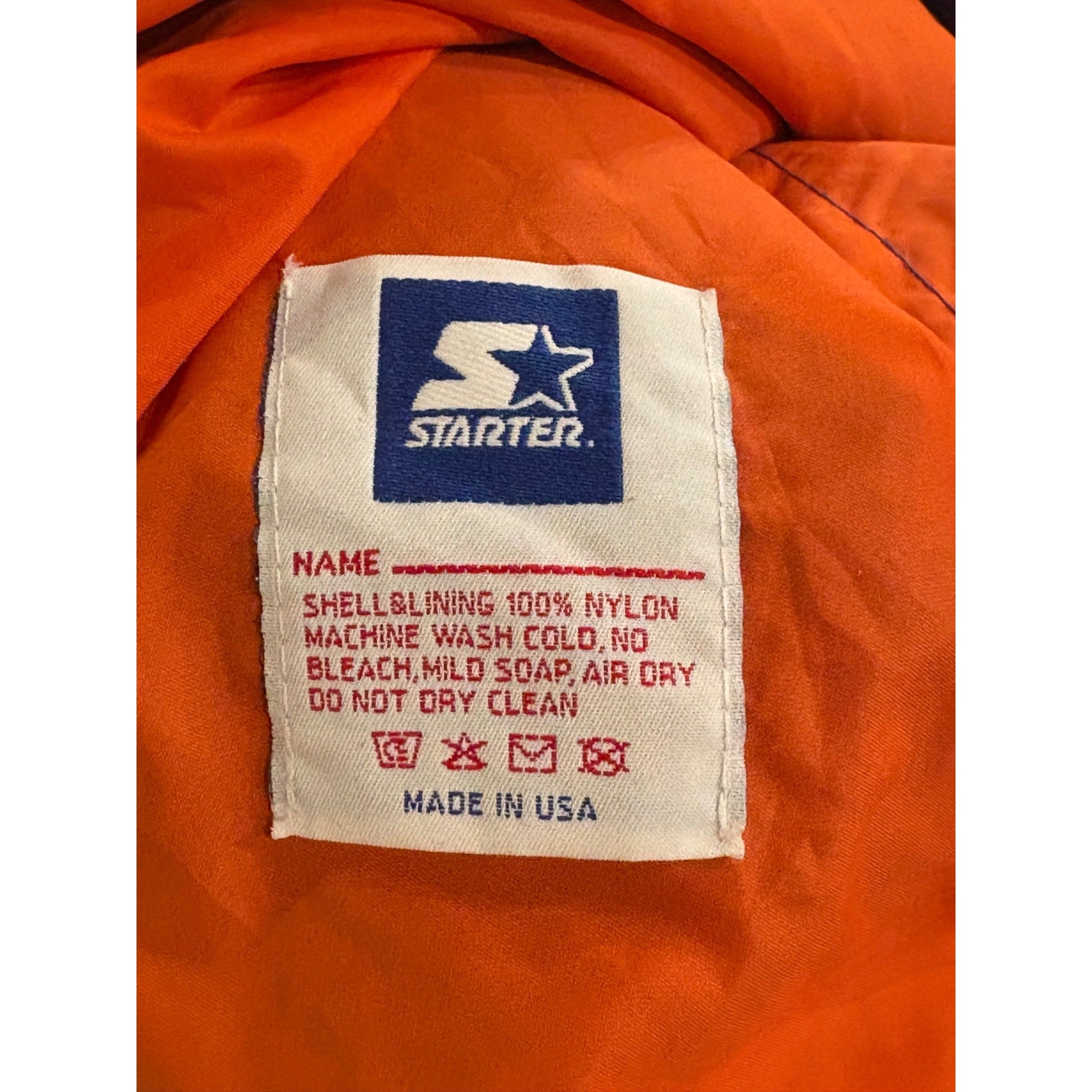 Vintage 80s Starter Florida Gators NCAA Button Down Bomber Jacket Men's Large