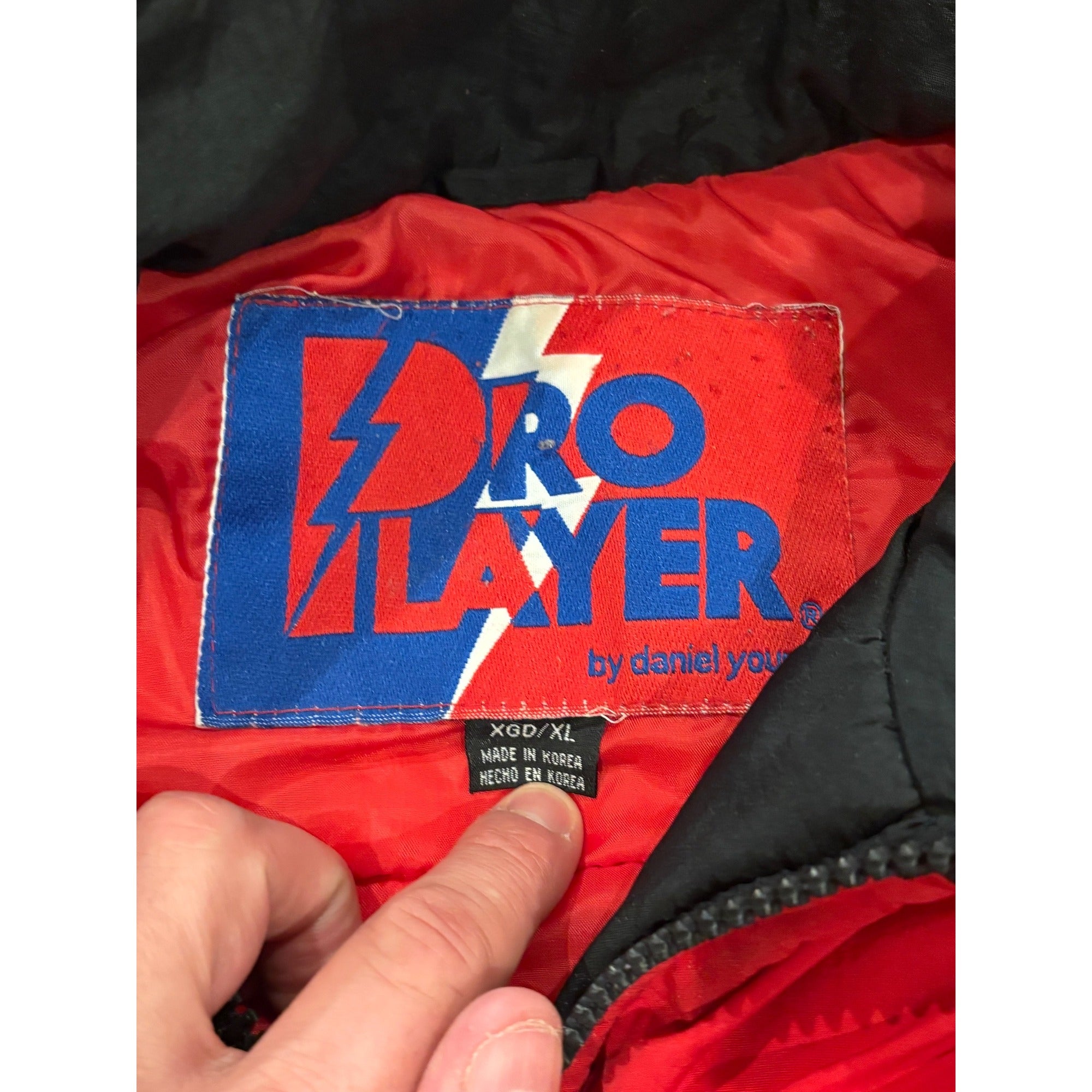 Rare Vtg Pro Player New Jersey Devils 1995 NHL Stanley Cup Champions Jacket XL