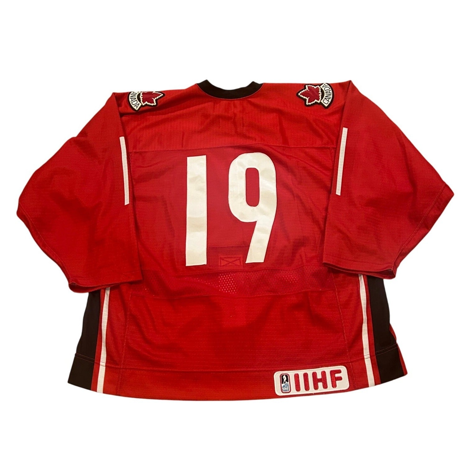 Nike Team Canada 2006 Torino Olympics Authentic Jersey Red IIHF Men's 56 READ