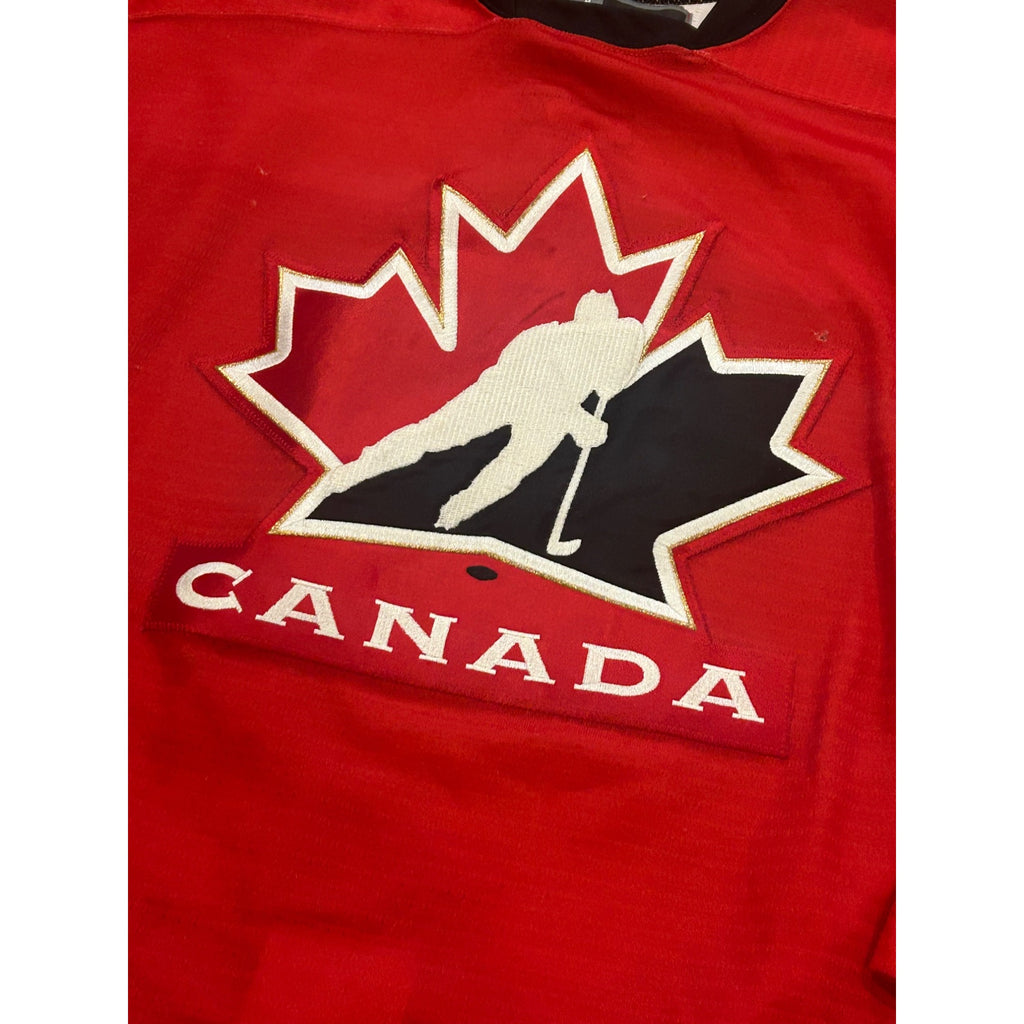 Nike Team Canada 2006 Torino Olympics Authentic Jersey Red IIHF Men's 56 READ