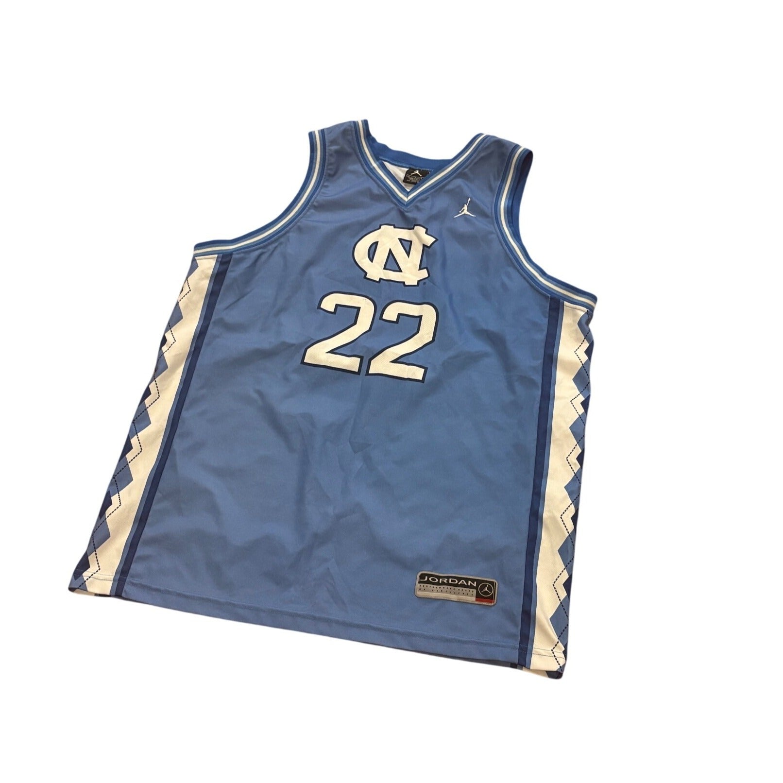 Nike Air Jordan North Carolina Tar Heels #22 Basketball Jersey Men's Large