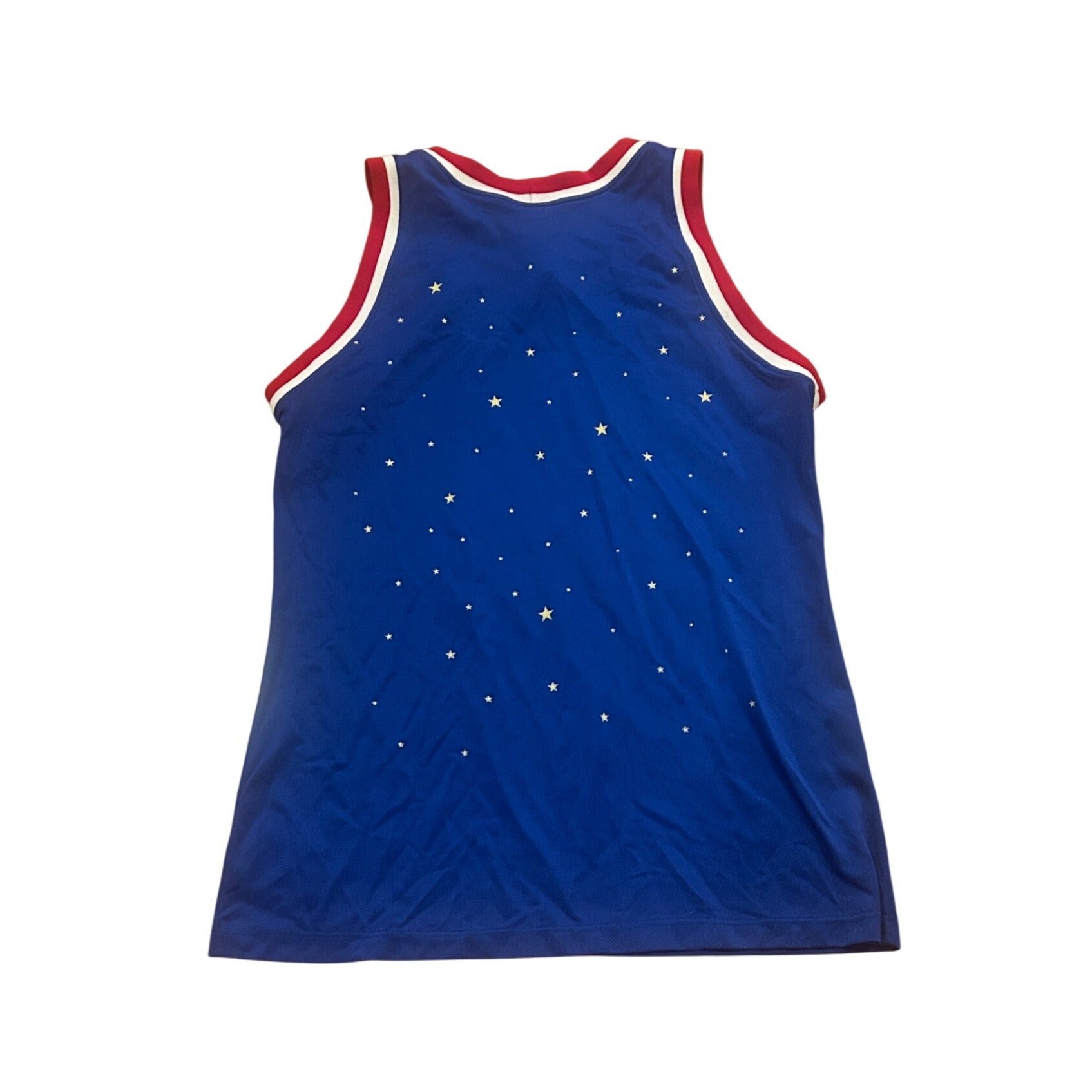 Reebok Original Harlem Globetrotters Basketball Jersey Blue Men's Large