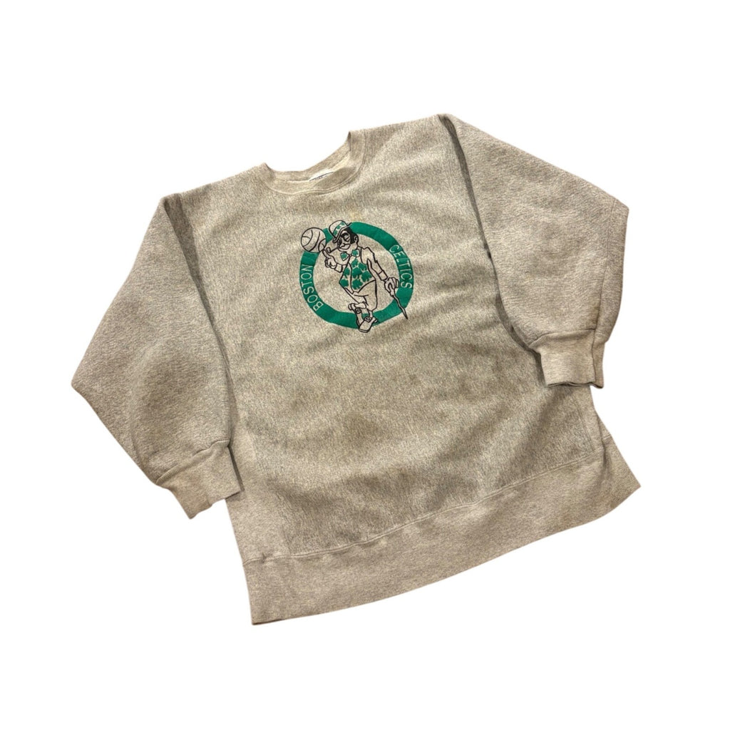 Vintage 90s Hanes Beefy Boston Celtics NBA Reverse Weave Style Sweatshirt XL