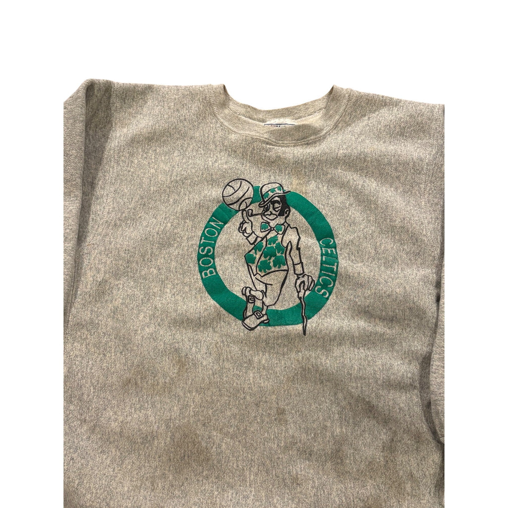 Vintage 90s Hanes Beefy Boston Celtics NBA Reverse Weave Style Sweatshirt XL