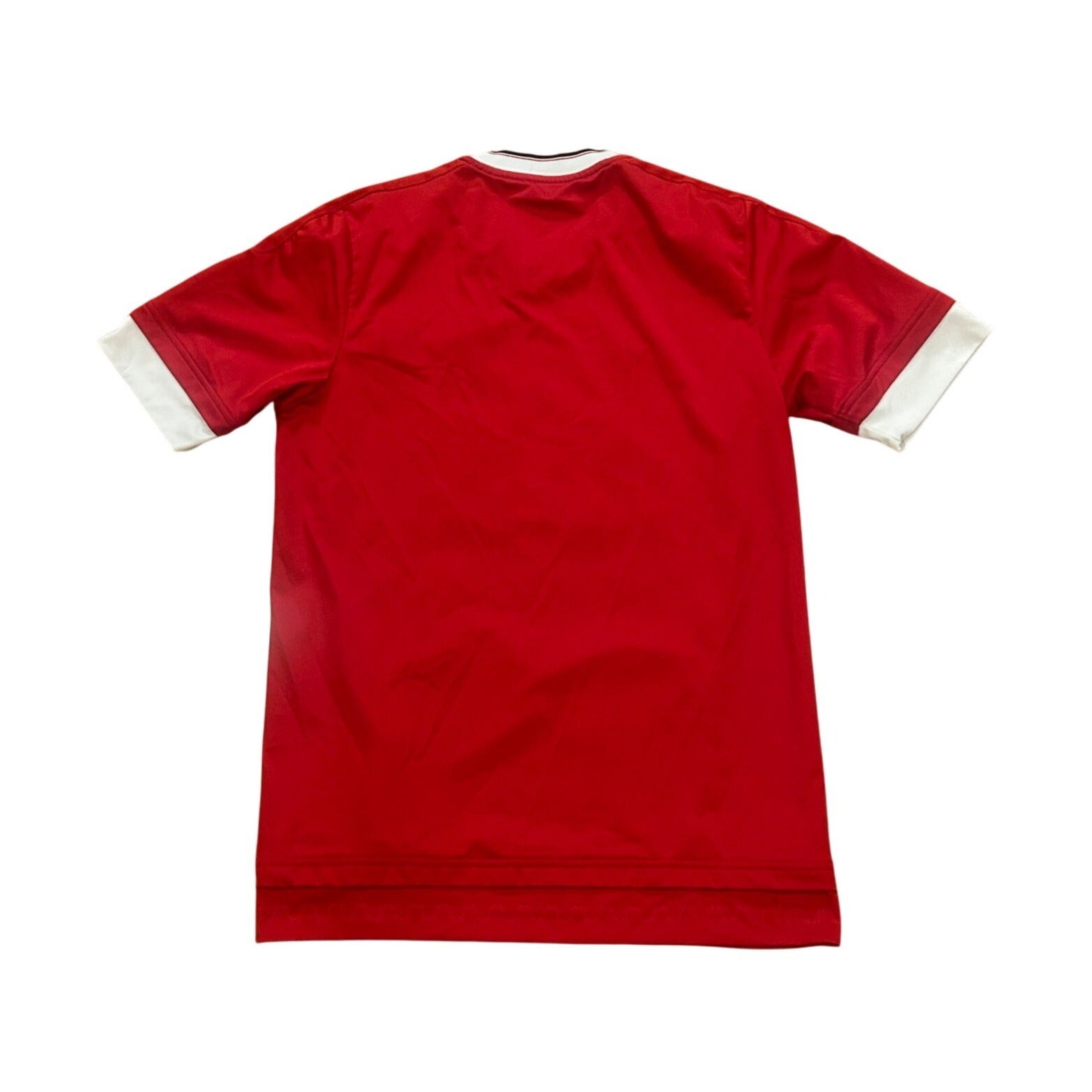 Adidas 2015-2016 Manchester United Red Home Kit Soccer Jersey Men's Small