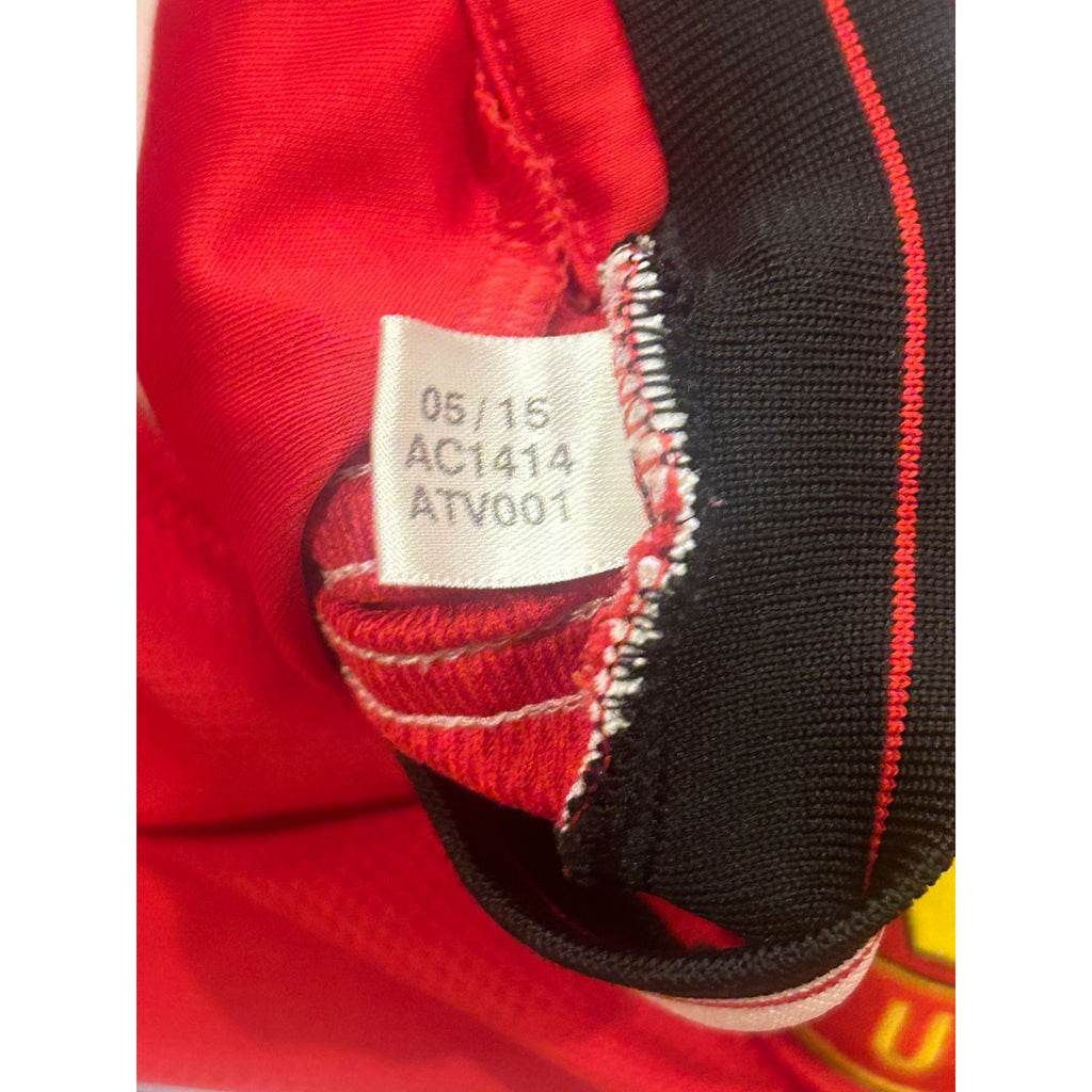 Adidas 2015-2016 Manchester United Red Home Kit Soccer Jersey Men's Small