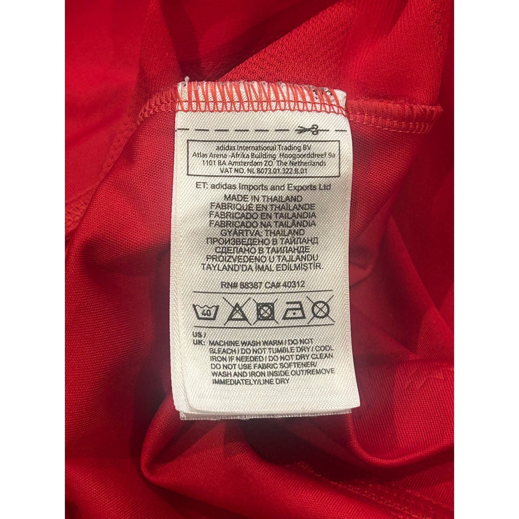 Adidas 2015-2016 Manchester United Red Home Kit Soccer Jersey Men's Small