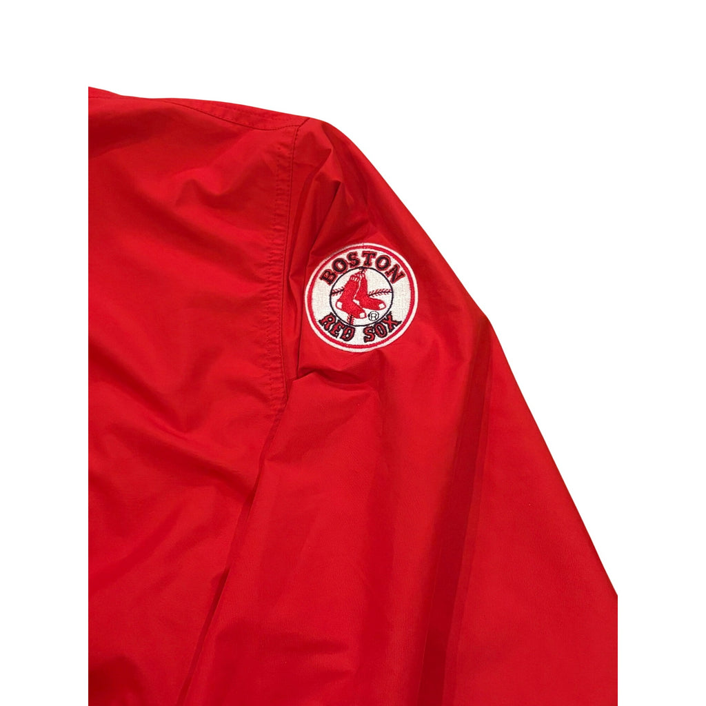 Nike Center Swoosh Boston Red Sox MLB Pullover Windbreaker Jacket Red Size Small