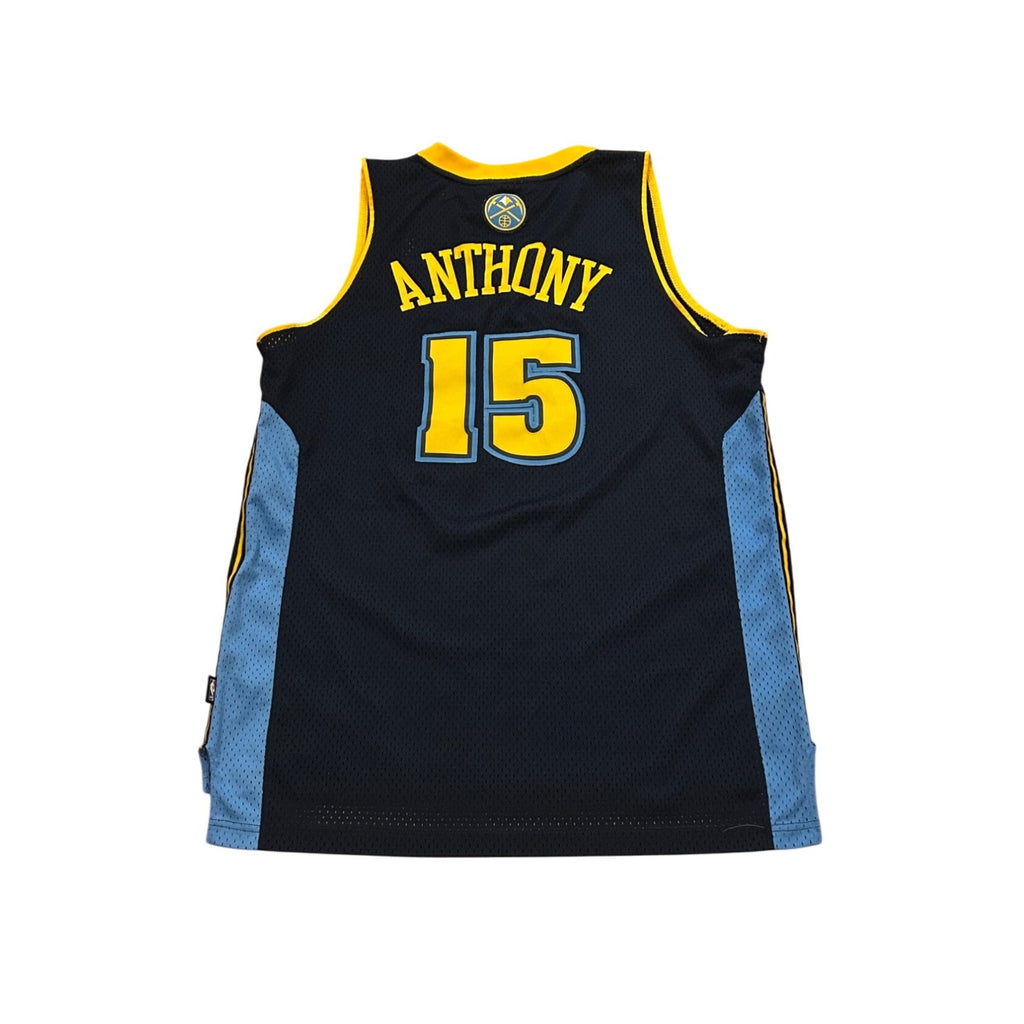 2011 Adidas Denver Nuggets Carmelo Anthony #15 NBA Swingman Jersey Men's Large