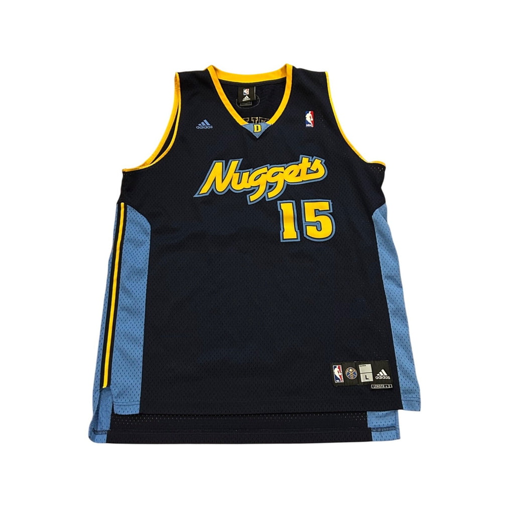 2011 Adidas Denver Nuggets Carmelo Anthony #15 NBA Swingman Jersey Men's Large