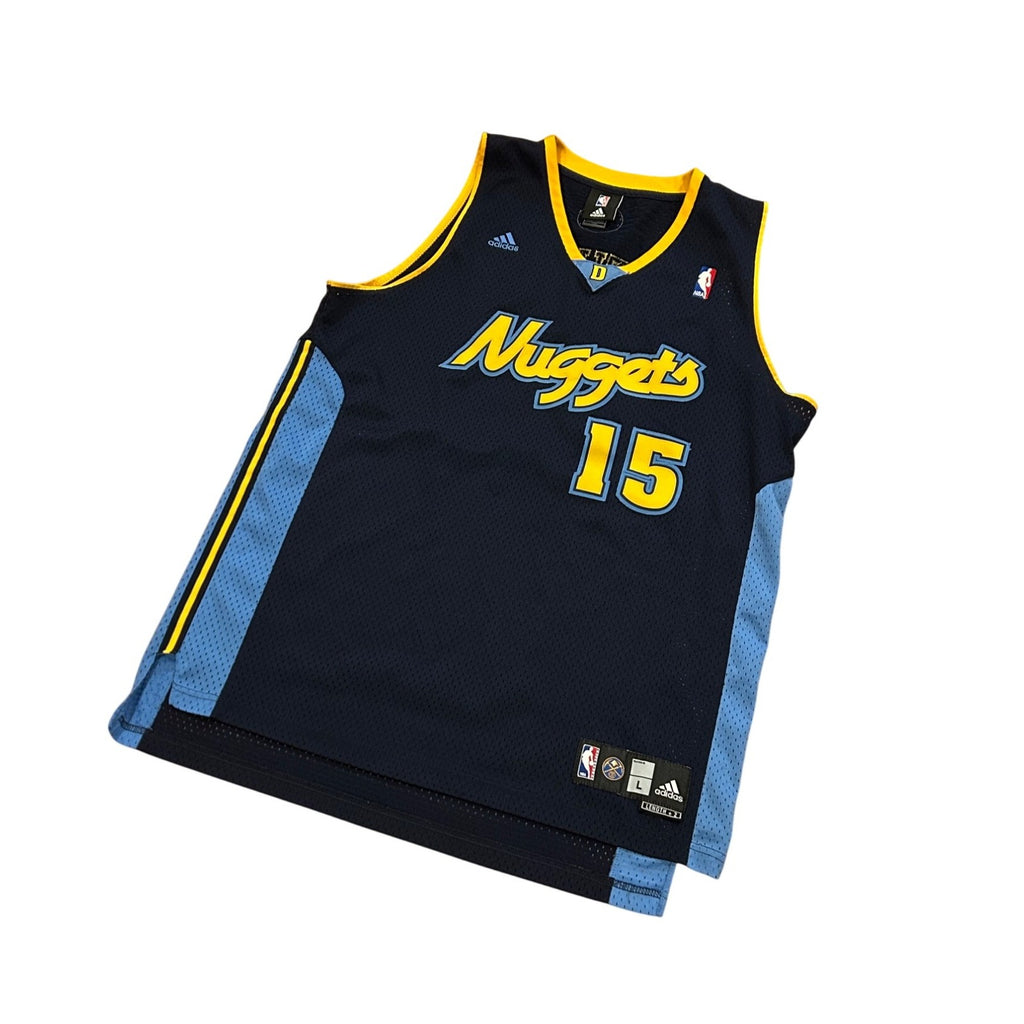 2011 Adidas Denver Nuggets Carmelo Anthony #15 NBA Swingman Jersey Men's Large