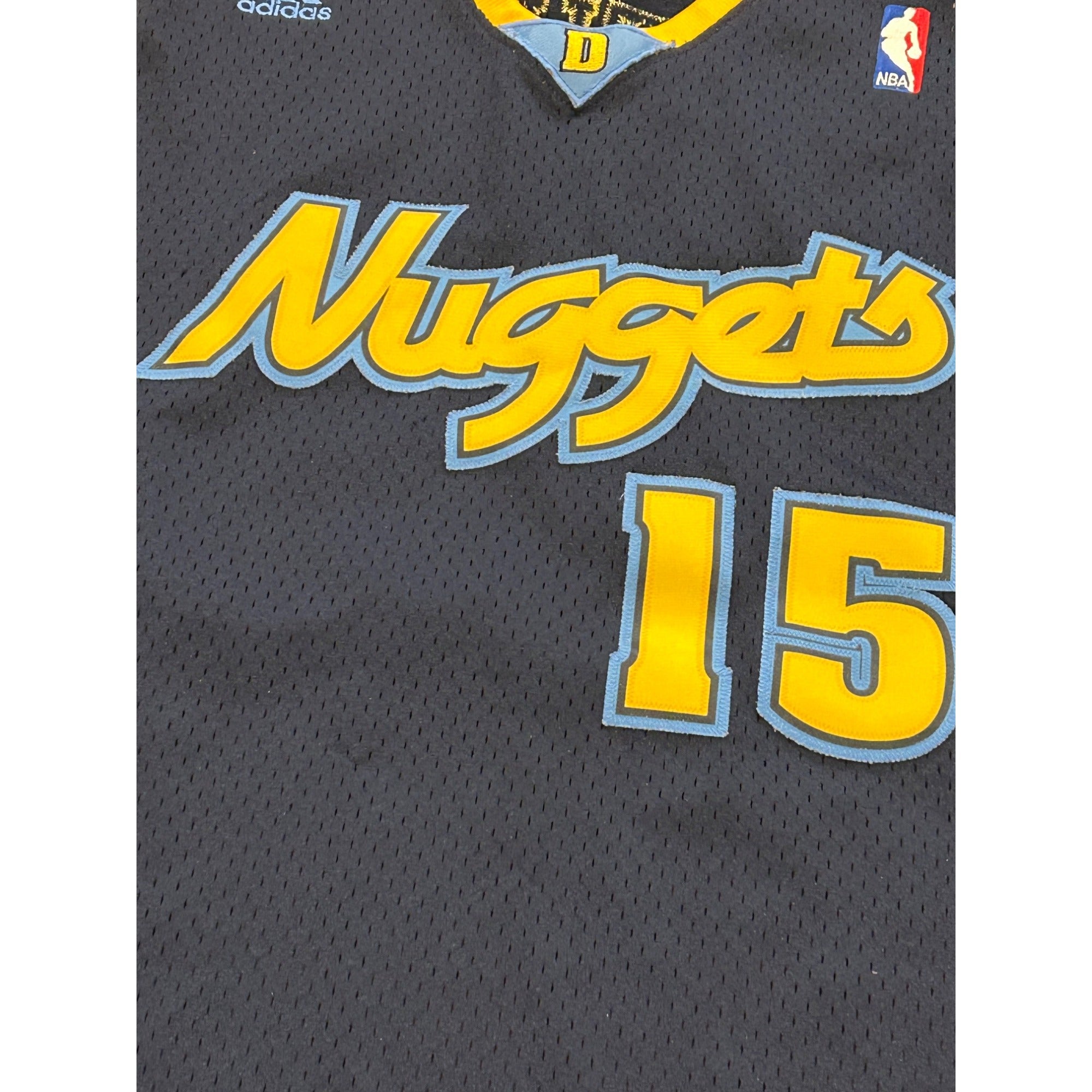 2011 Adidas Denver Nuggets Carmelo Anthony #15 NBA Swingman Jersey Men's Large