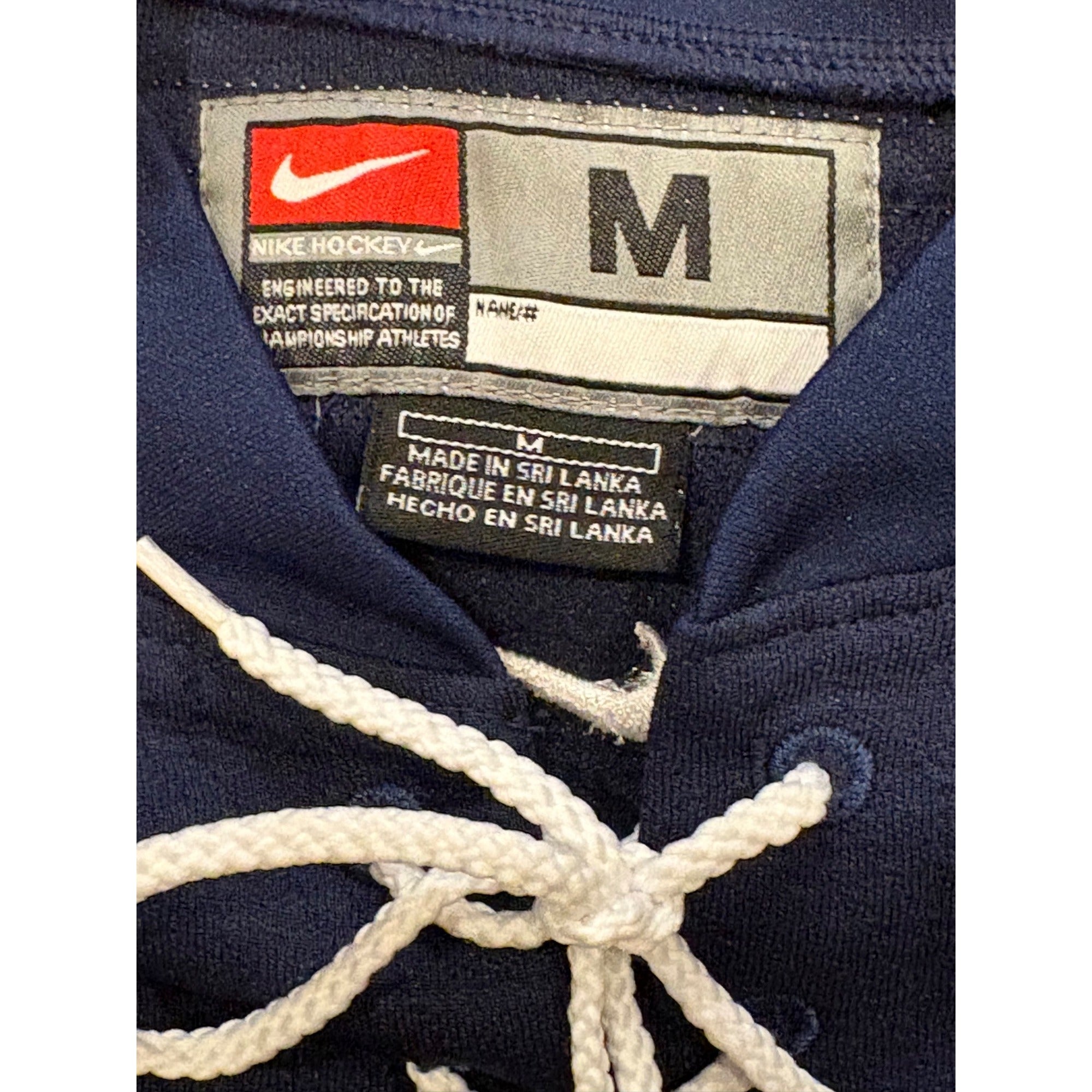 Nike Team USA Hockey Stitched Blue Hockey Jersey Youth Size Medium