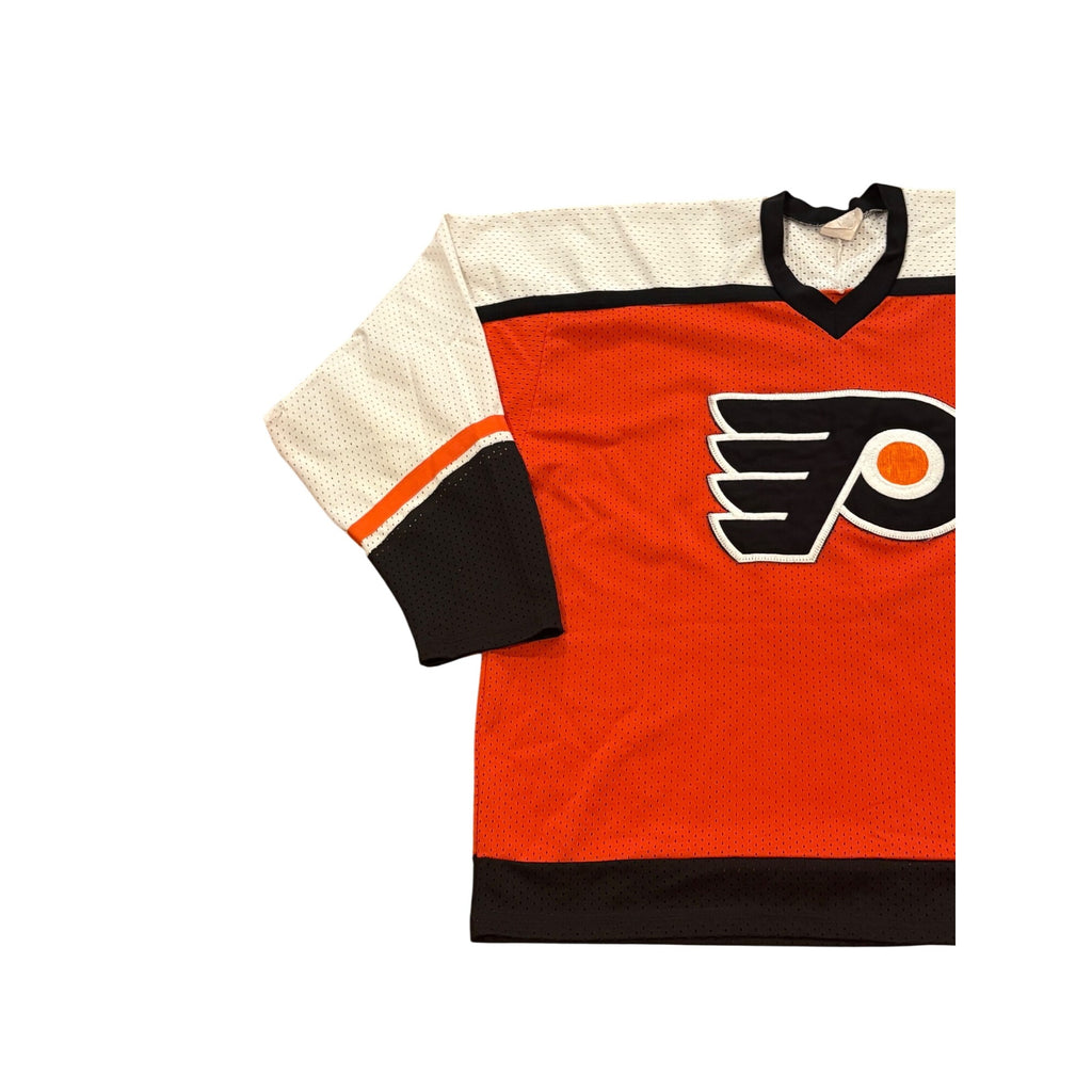 Vintage CCM Philadelphia Flyers Barry Ashbee #4 Stitched NHL Hockey Jersey XL