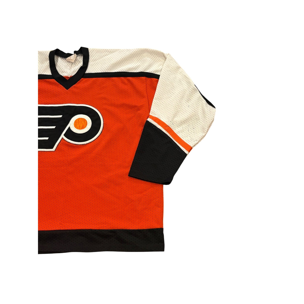 Vintage CCM Philadelphia Flyers Barry Ashbee #4 Stitched NHL Hockey Jersey XL
