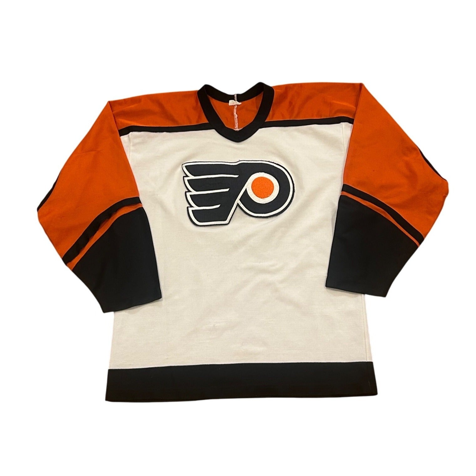 Vintage 1980's Philadelphia Flyers CCM NHL Hockey Jersey Men's Small