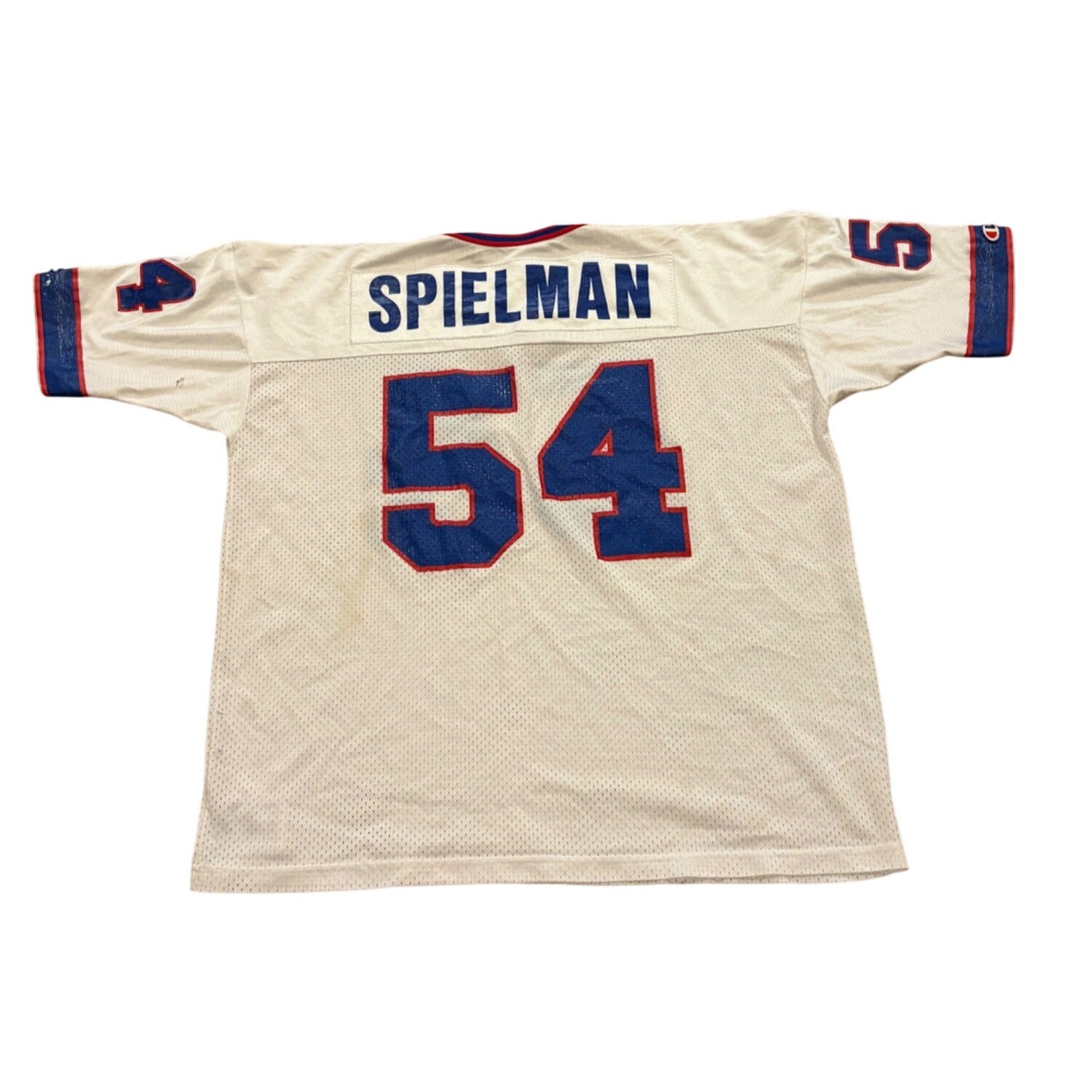 Vintage 90's Champion Buffalo Bills Chris Spielman #54 NFL Jersey Men's Size 52
