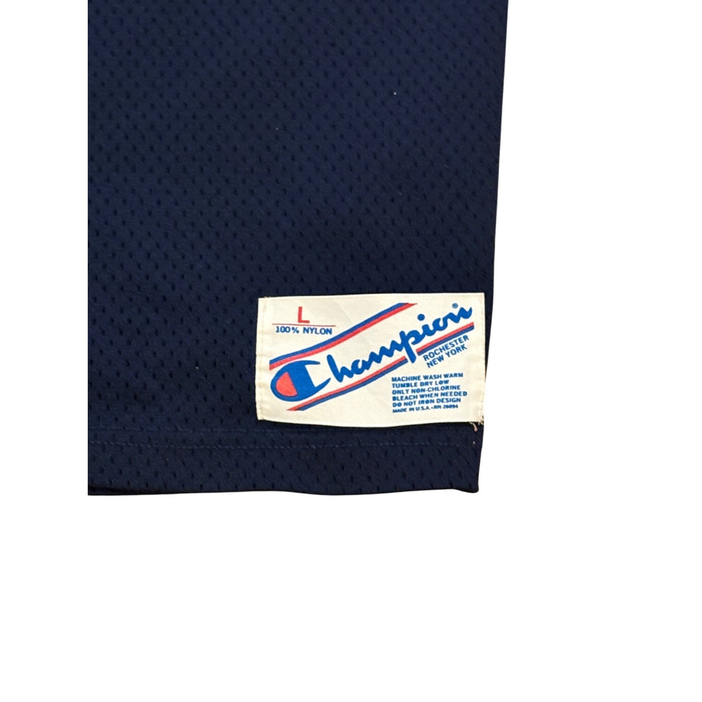 Vintage 80s Champion Mike Singletary #50 NFL Football Jersey Navy Blue Large