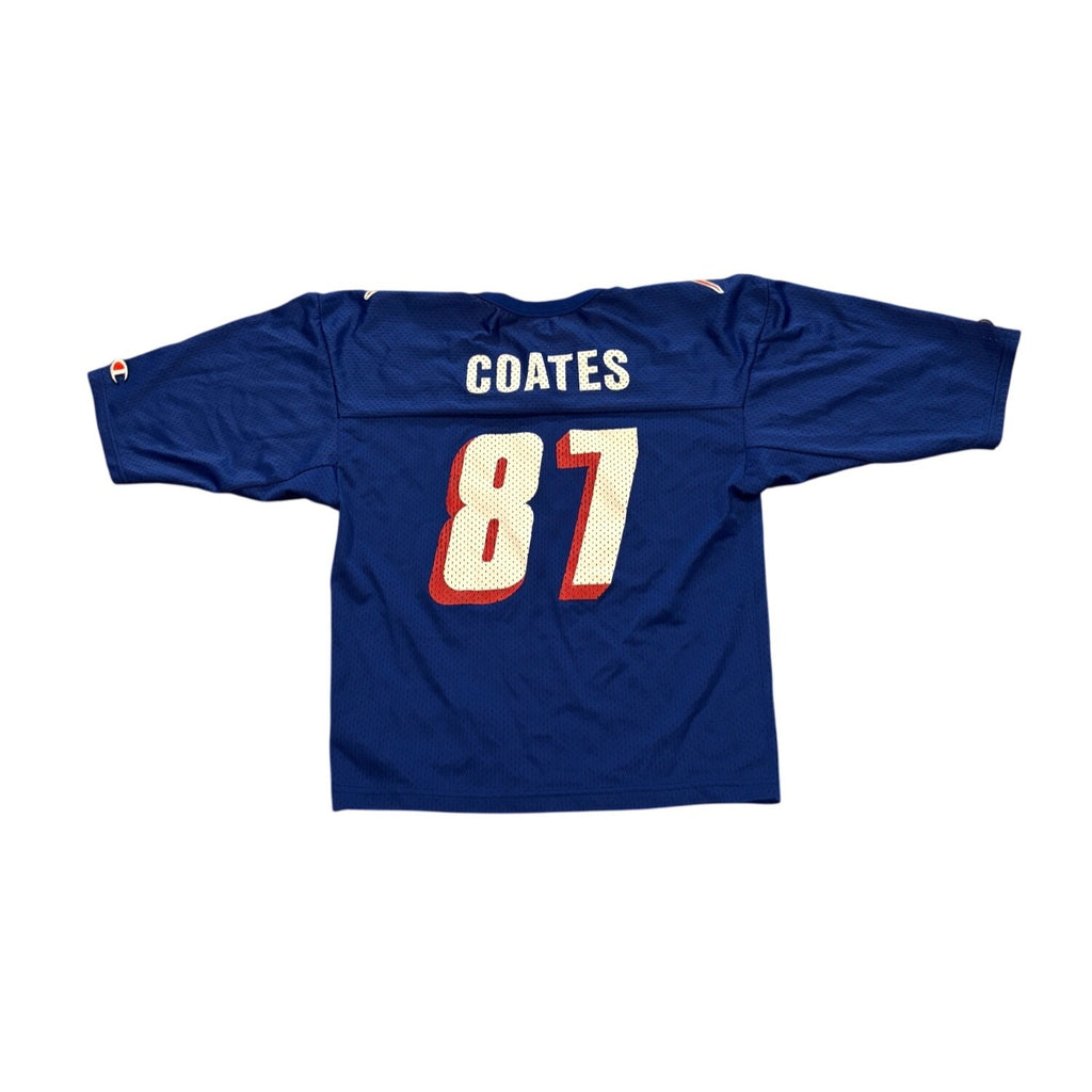 Vintage 90s Champion New England Patriots Ben Coates #87 NFL Jersey Youth XL