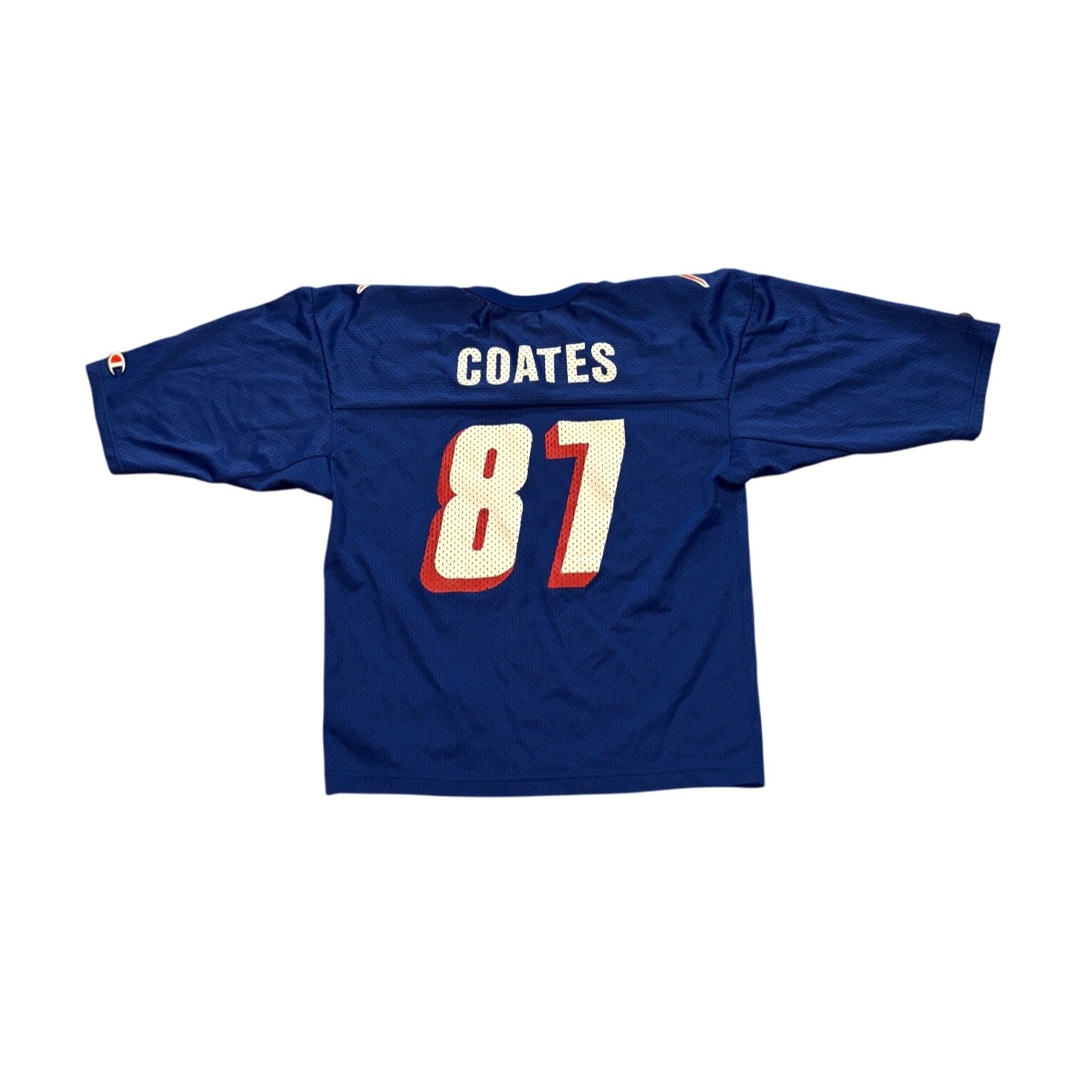Vintage 90s Champion New England Patriots Ben Coates #87 NFL Jersey Youth XL