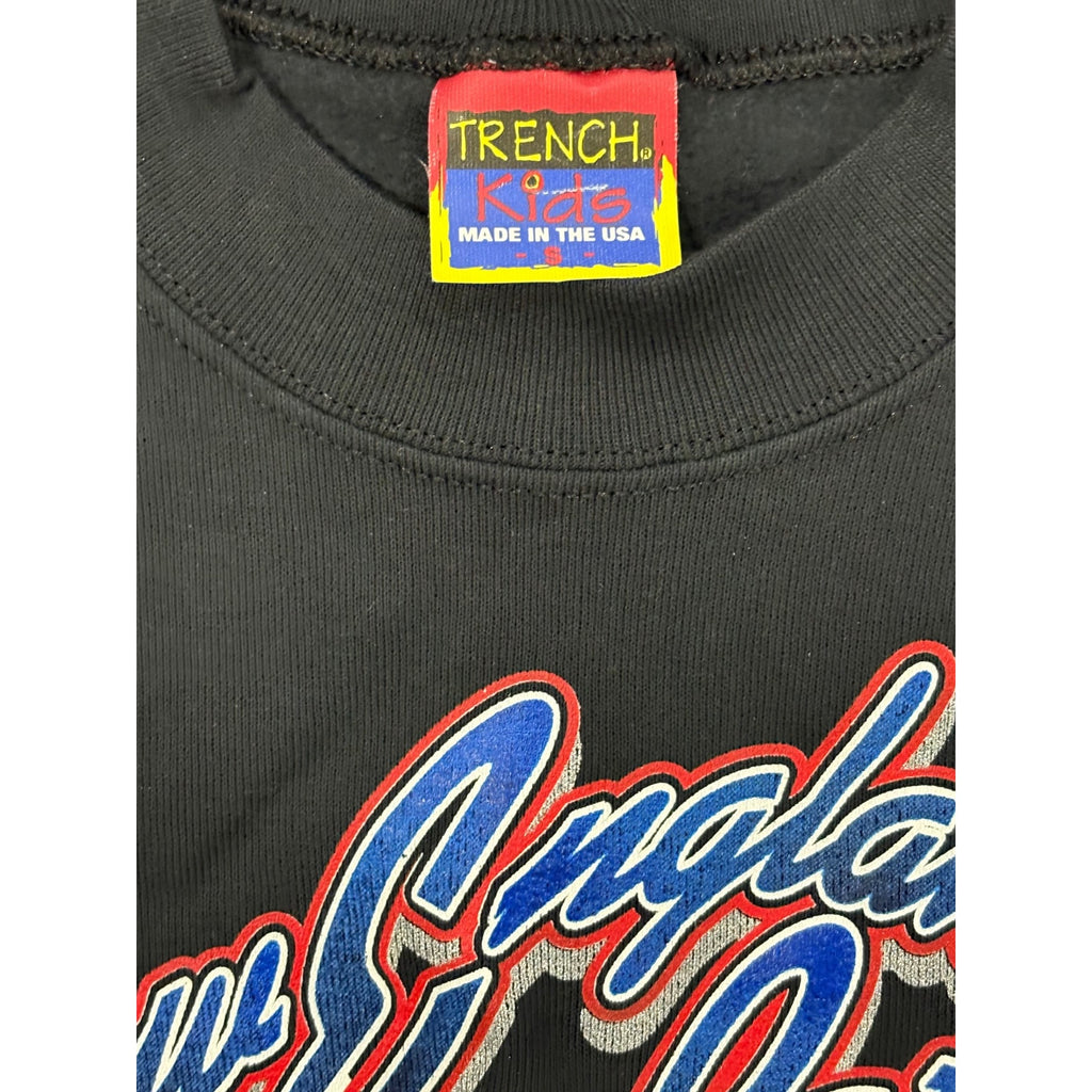 Vintage 1995 Trench Kids New England Patriots Crewneck Sweatshirt Small NWT