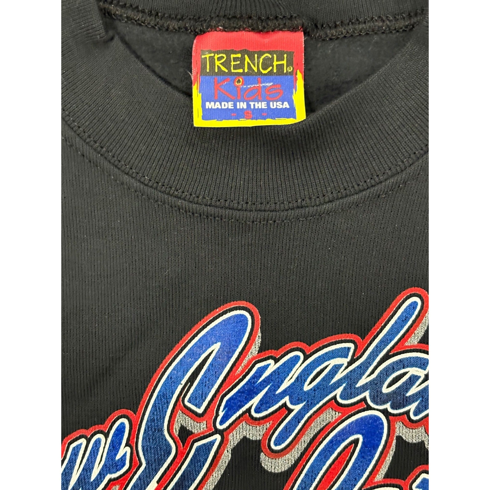 Vintage 1995 Trench Kids New England Patriots Crewneck Sweatshirt Small NWT