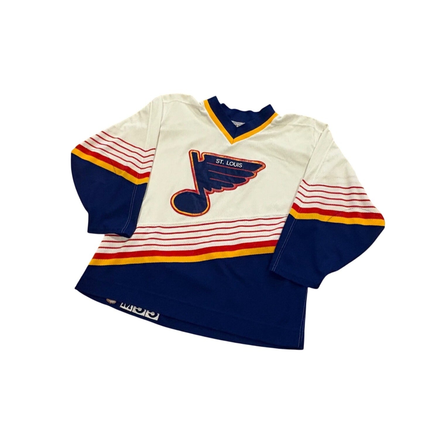 Vintage 90s CCM Center Ice St. Louis Blues Authentic NHL Hockey Jersey Men's 48