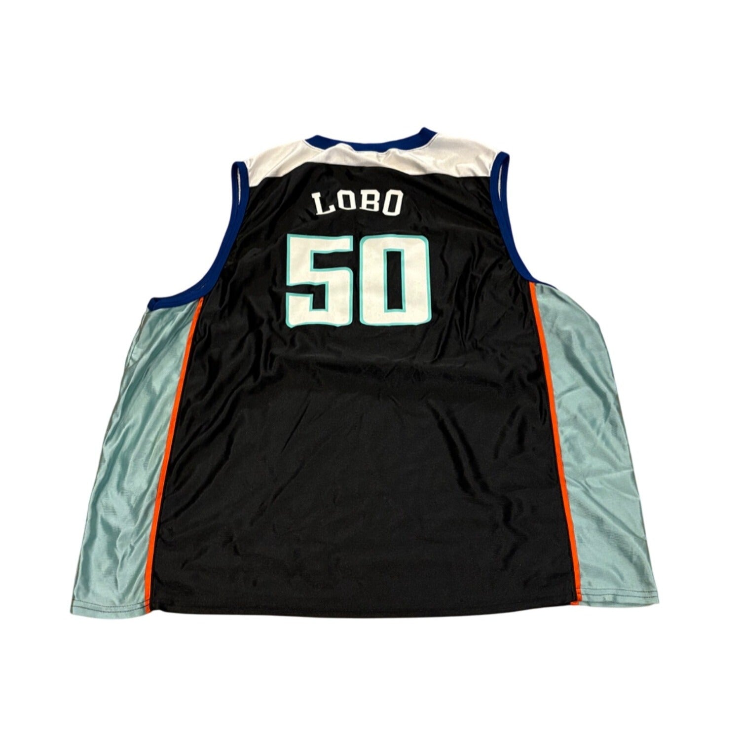 Vintage 90s Champion New York Liberty Rebecca Lobo #50 WNBA Jersey Size 2XL