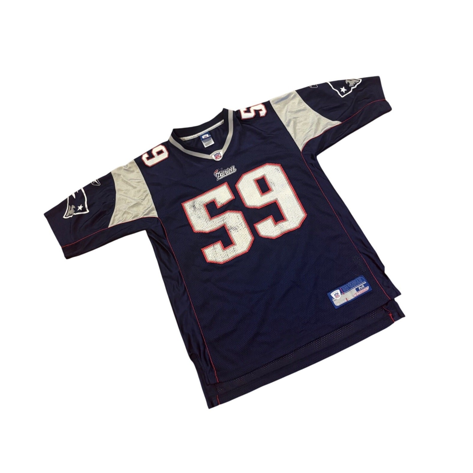 Reebok New England Patriots Rosevelt Colvin #59 NFL Football Jersey Men's Medium