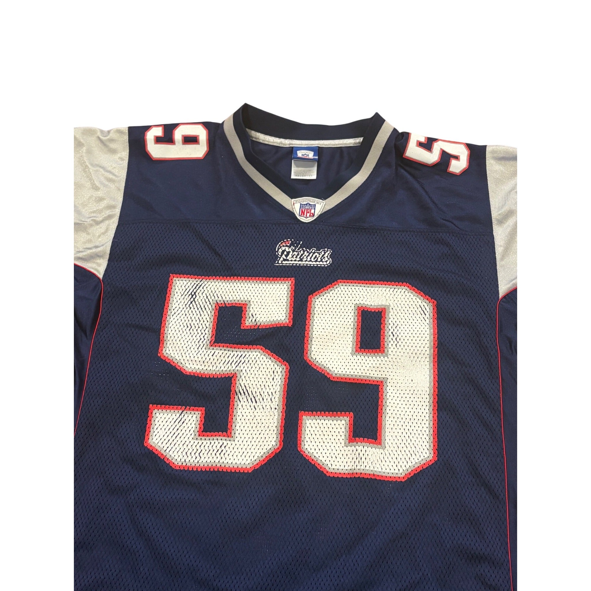 Reebok New England Patriots Rosevelt Colvin #59 NFL Football Jersey Men's Medium