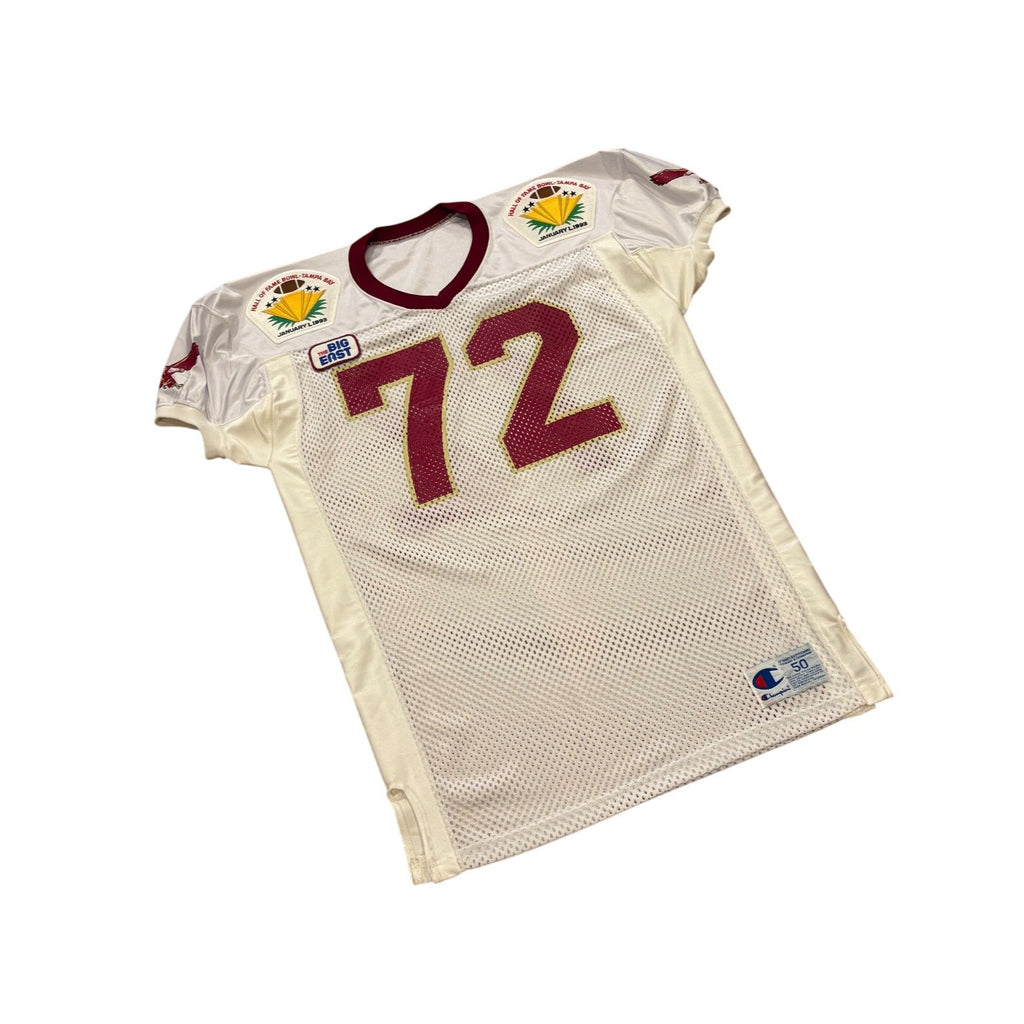 Vintage Champion Boston College #72 1993 Hall of Fame Bowl Team Issued Jersey 50