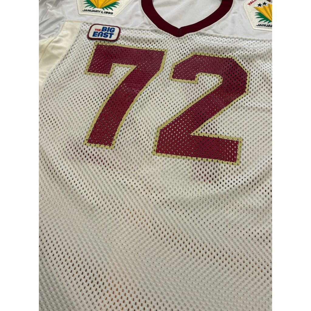 Vintage Champion Boston College #72 1993 Hall of Fame Bowl Team Issued Jersey 50