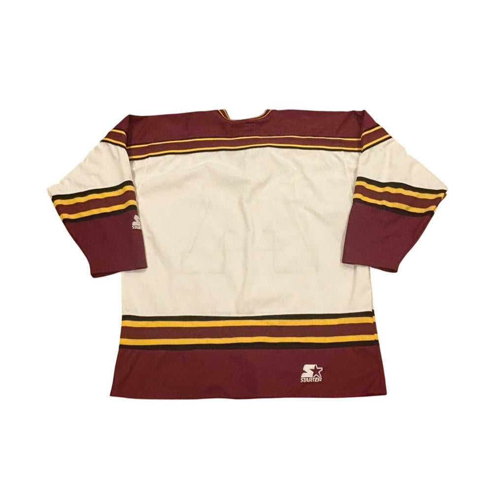 Vintage 90s Starter Minnesota Golden Gophers Stitched NCAA Hockey Jersey Medium