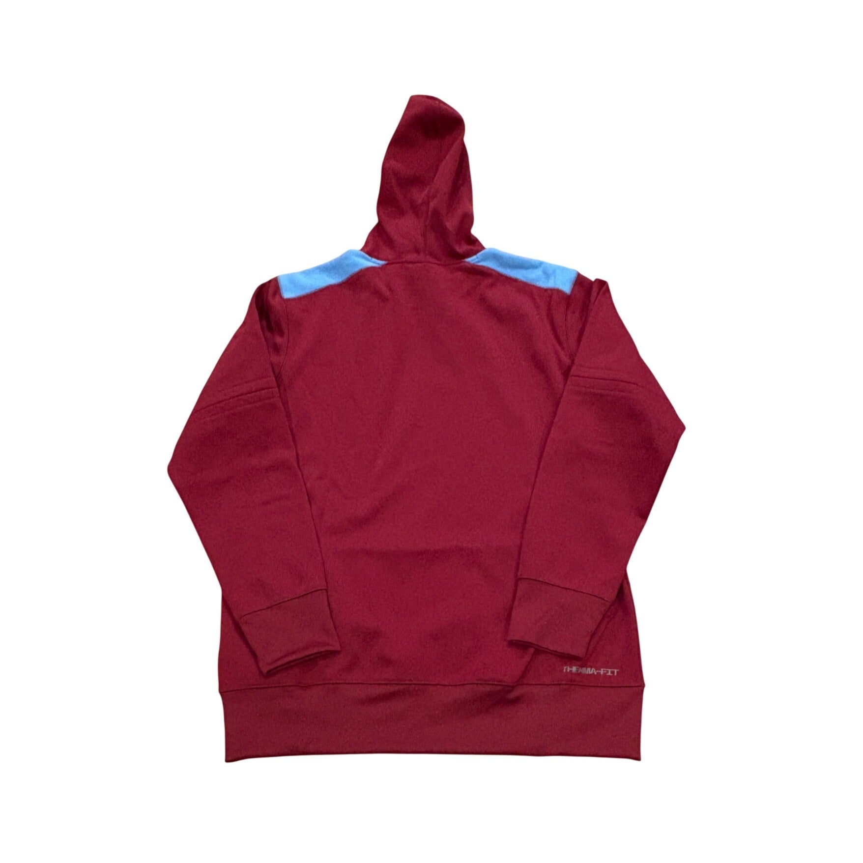 Nike Men's Philadelphia Phillies Maroon Therma Authentic Collection Hoodie Large