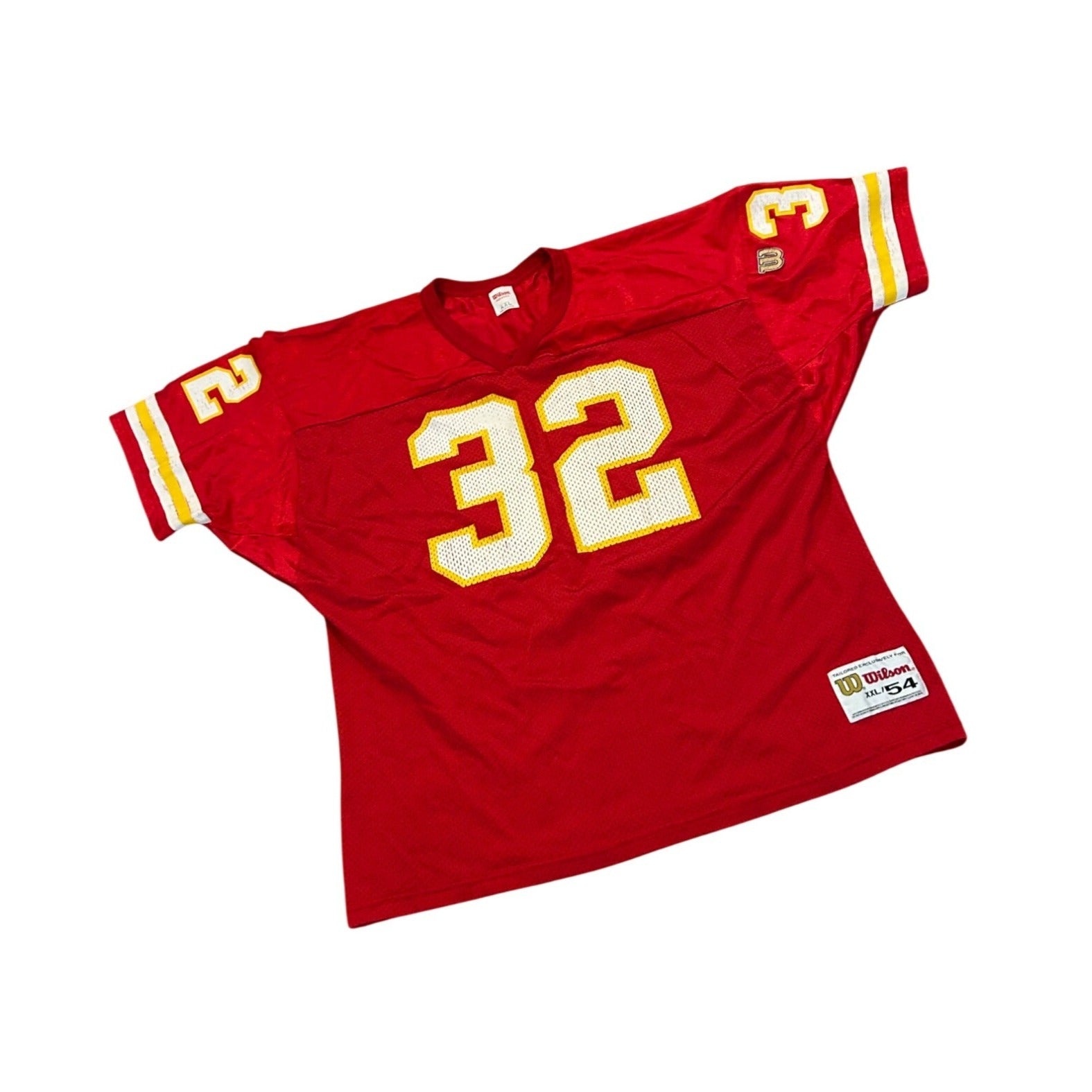 Vintage 1990's Wilson Kansas City Chiefs Marcus Allen #32 NFL Jersey Men's 2XL