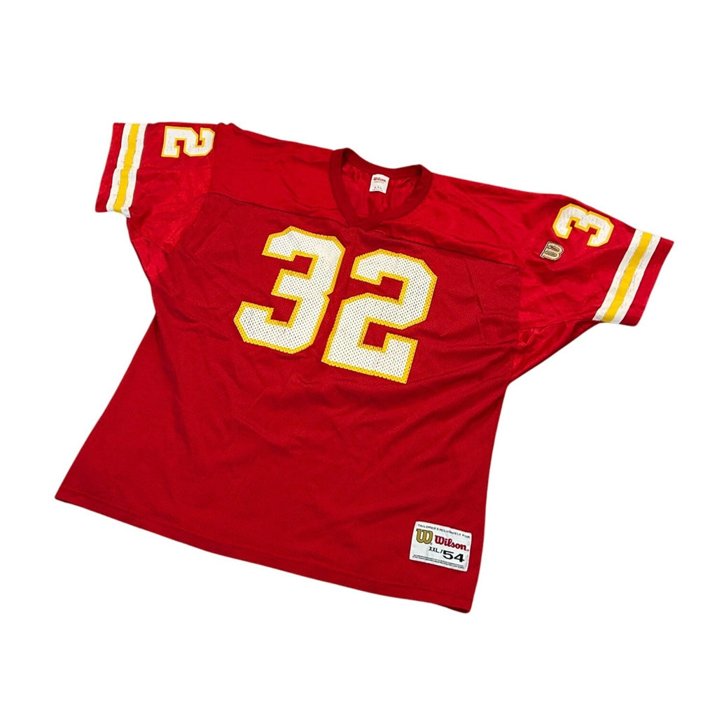 Vintage 1990's Wilson Kansas City Chiefs Marcus Allen #32 NFL Jersey Men's 2XL